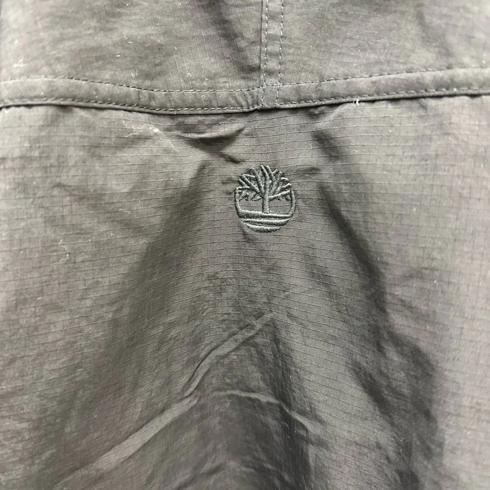 ~New W/ Tags! Men's Timberland Men's Black Pullover Wind Breaker Fall Jacket